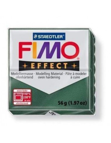 FIMO EFFECT (56gr.) COLOR 58 VERDE ÓPALO METÁLIZADO