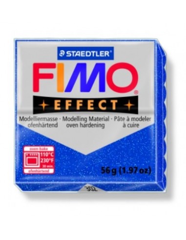 FIMO EFFECT (56gr.) COLOR 302 AZUL PURPURINA