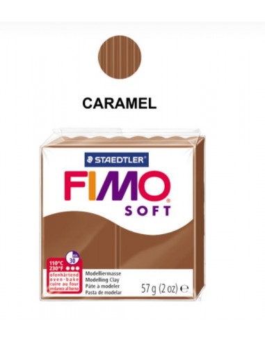 FIMO SOFT (56gr.) COLOR 7 CARAMELO