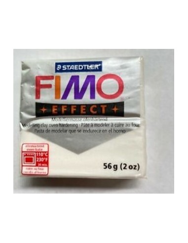 FIMO EFFECT (56gr.) COLOR 052 BLANCO PURPURINA