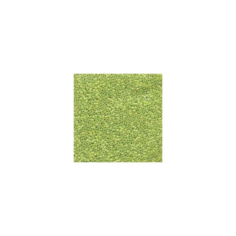 MIYUKI DELICA 11/0 Nº1246 (100gr) TRANSPARENT LIME AB