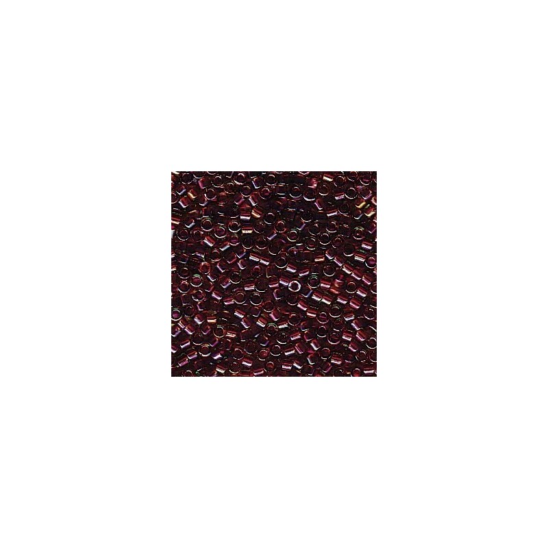 MIYUKI DELICA 11/0 Nº1748 (100gr) CRANBERRY LINED CHARTREUSE AB