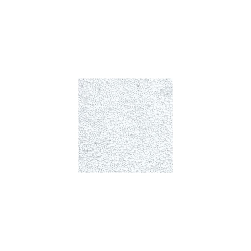 MIYUKI ROCALLA 15/0 (100gr)MATTE WHITE 9402F