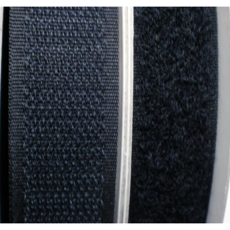Velcro para coser negro - 3 cms